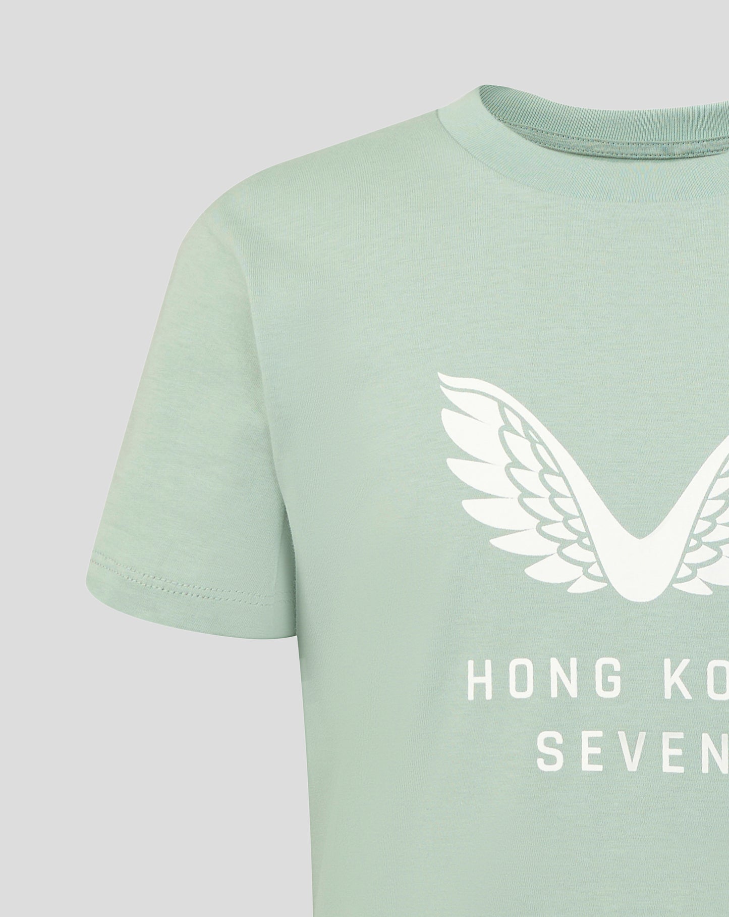 Front view of the Aloe Junior Big Wings T shirt with a large white wing emblem and bold text.