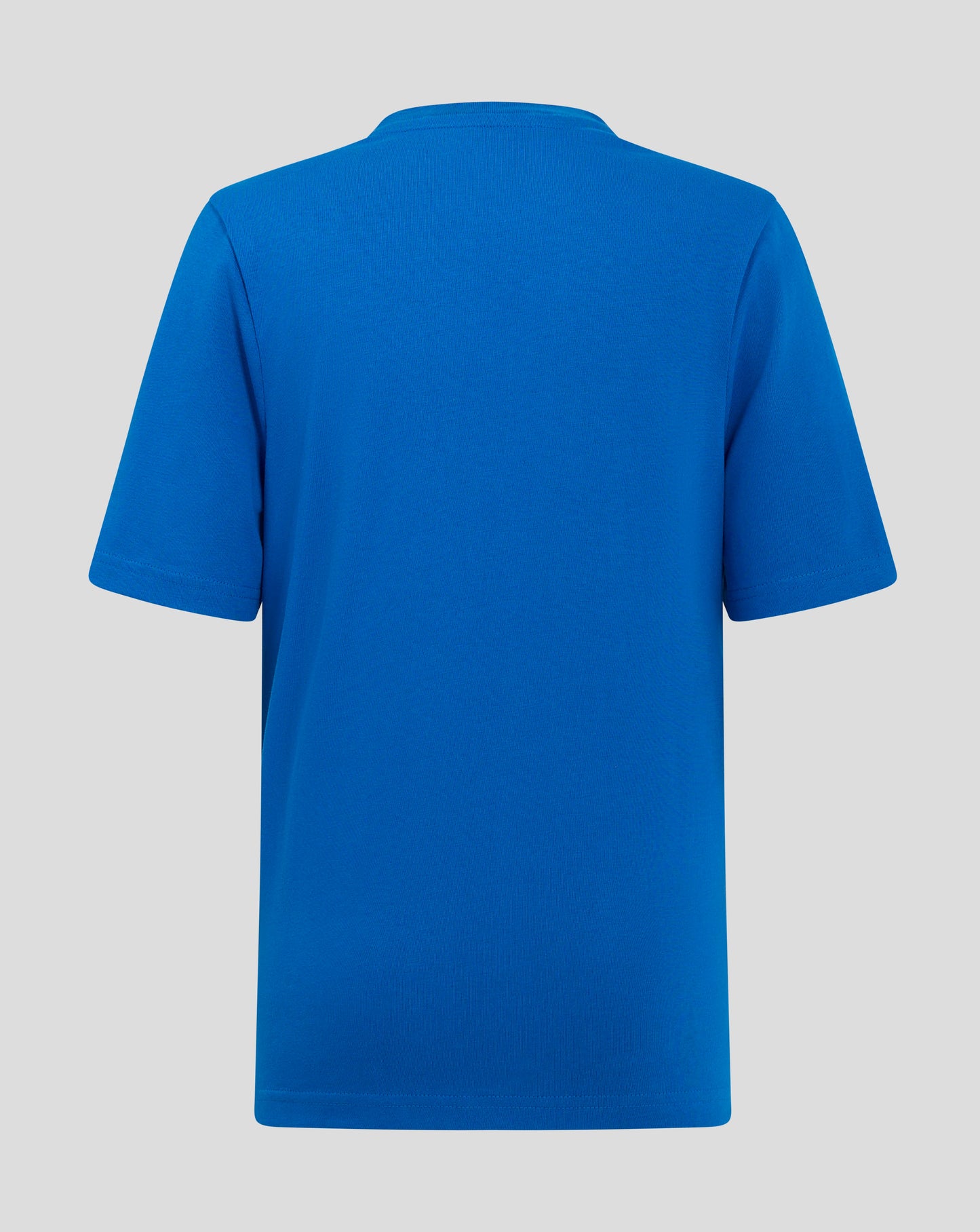 Back view of blue Rangers Junior Core Crest T-shirt