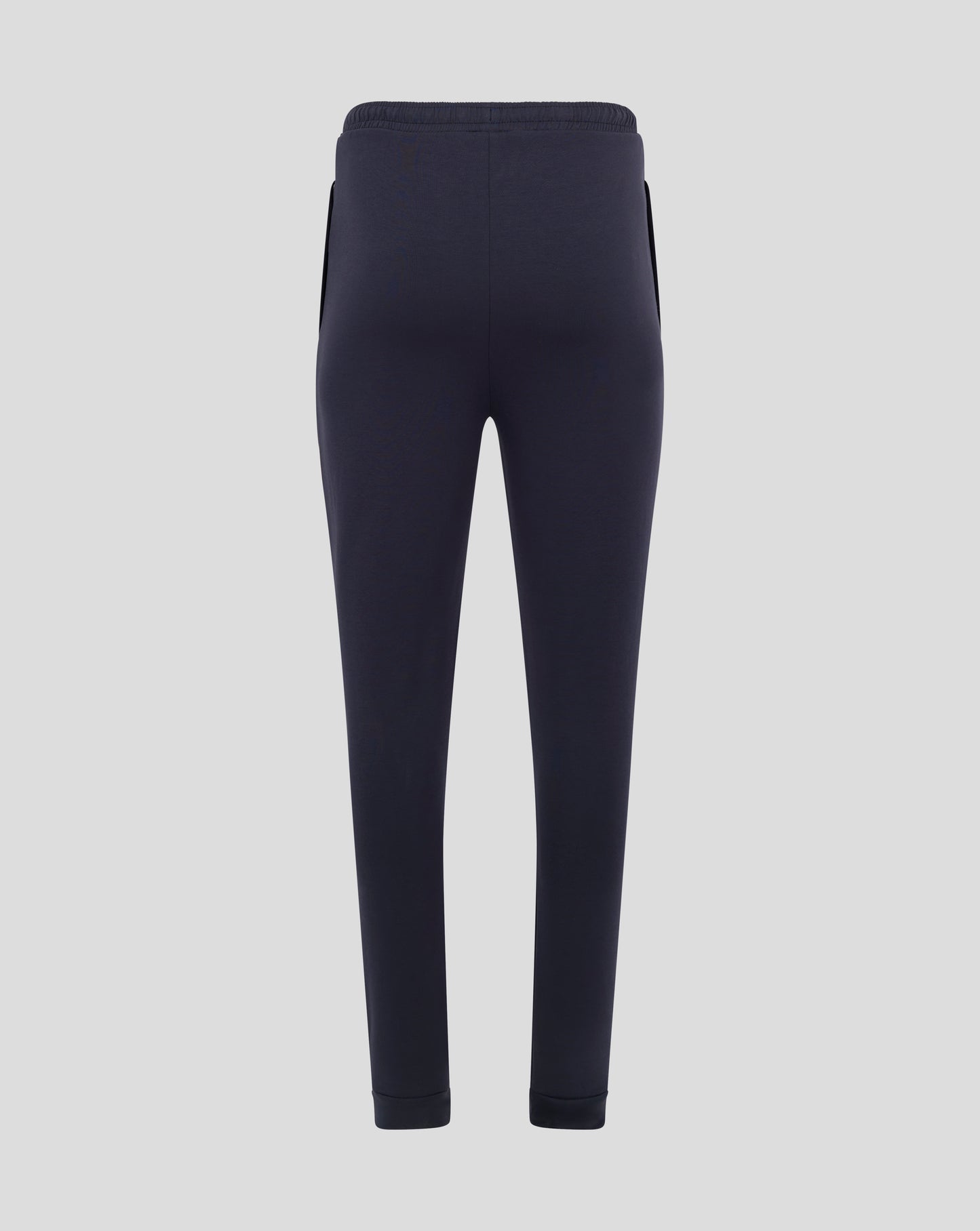 Back view of navy Oracle Red Bull Racing jogger Night Sky with centered back seam