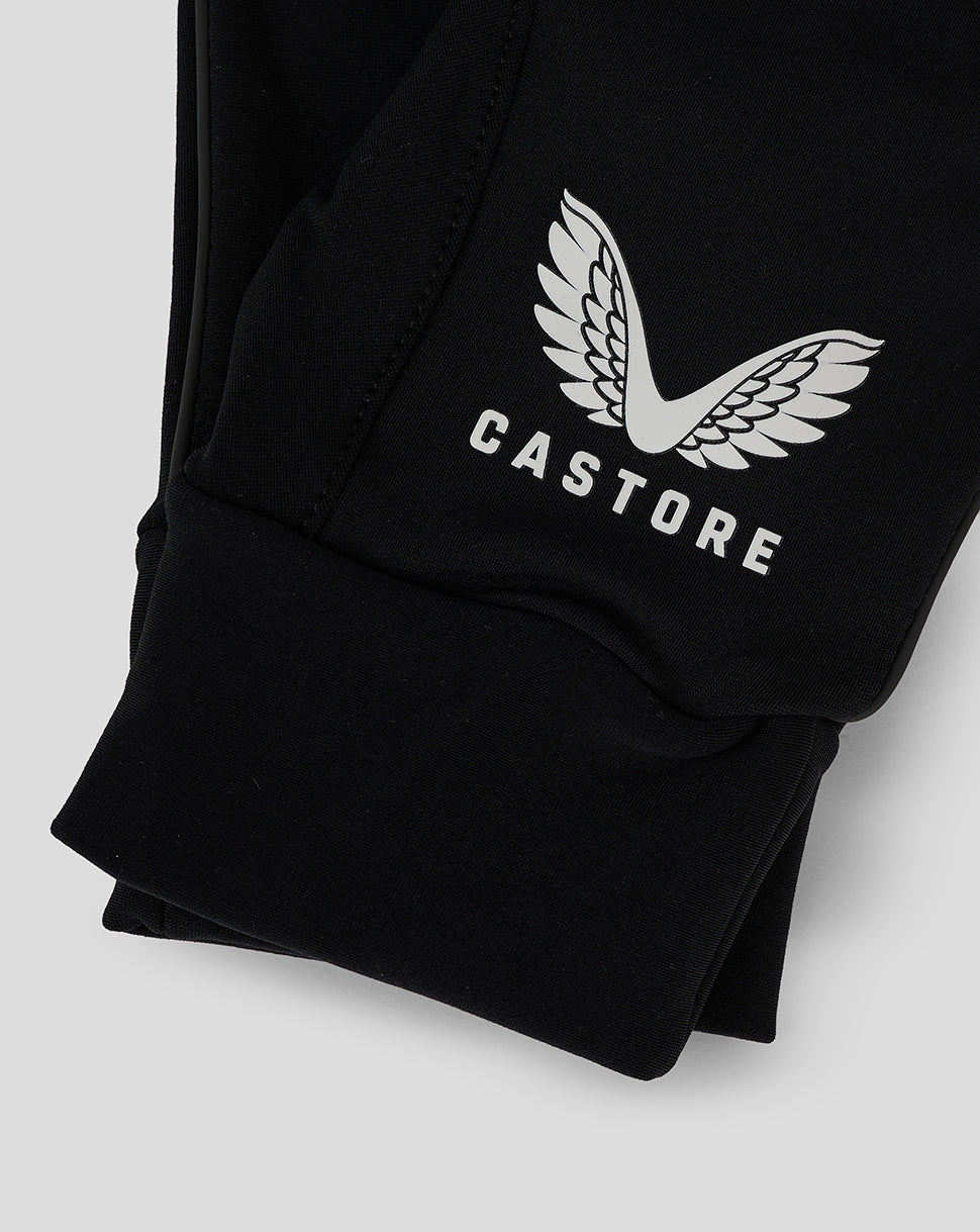 Black Castore glove with a white logo on the wrist area