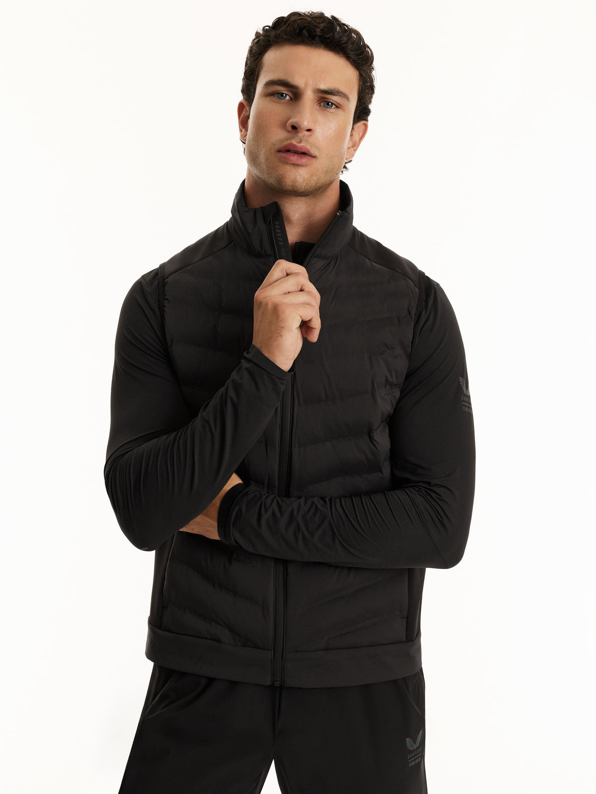 Chaleco Hombre Reiss Hybrid – Negro
