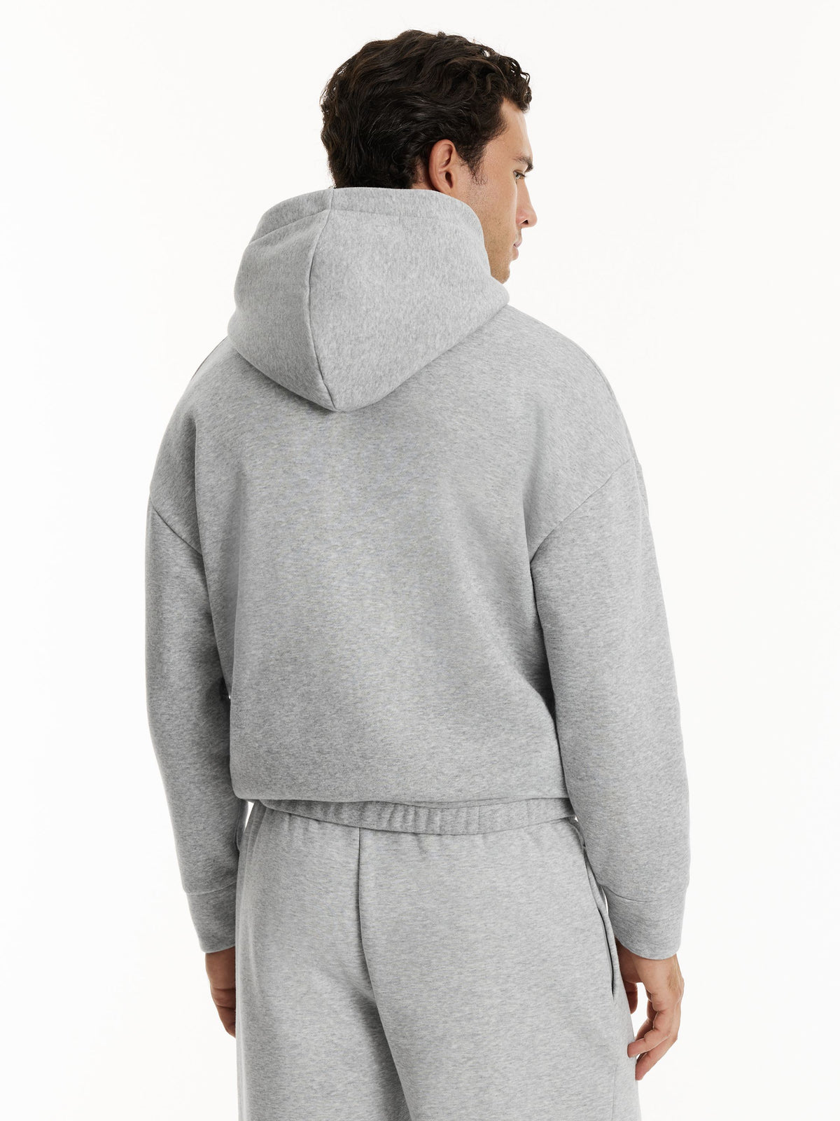 Sudadera con capucha Hombre Castore x Reiss Oversize – Gris