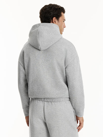 Sudadera con capucha Hombre Castore x Reiss Oversize – Gris