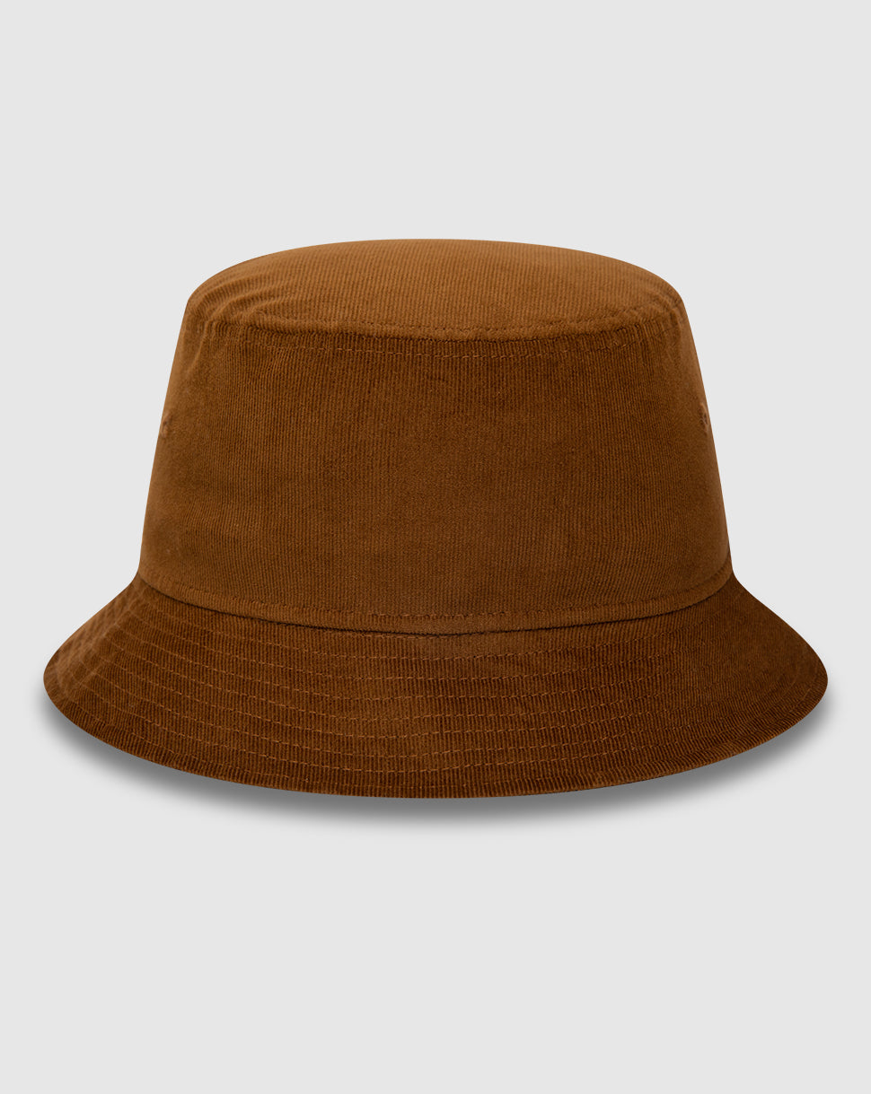 Brown cord bucket hat with all around visor from the Oracle Red Bull Racing x New Era line