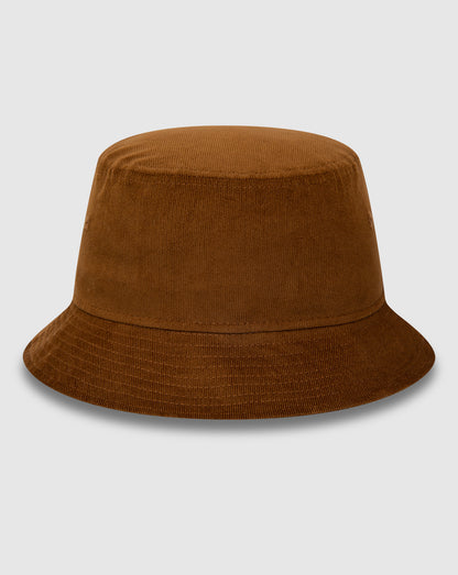Brown cord bucket hat with all around visor from the Oracle Red Bull Racing x New Era line