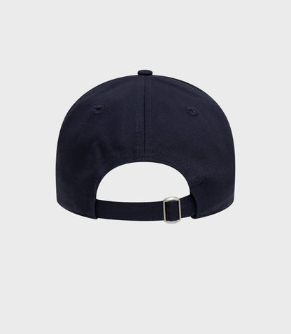 Rear view of navy Oracle Red Bull Racing Retro 9Twenty cap showing adjustable strap and buckle