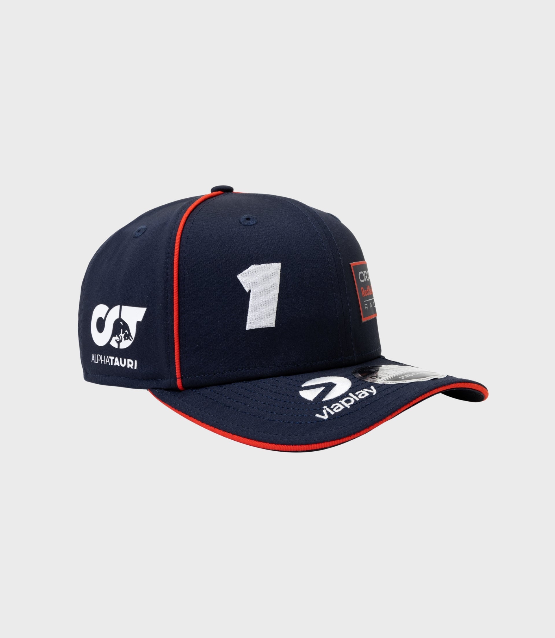 Dark blue cap with red piping and an Oracle Red Bull Racing patch on the front panel.