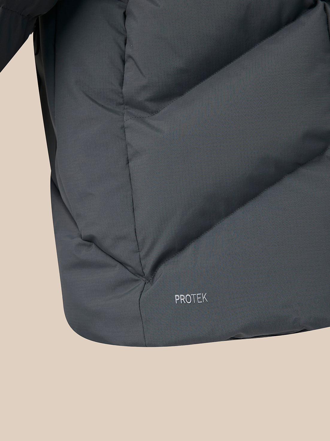 Herren Castore x Paul Smith Langarm-Steppjacke – Anthrazit