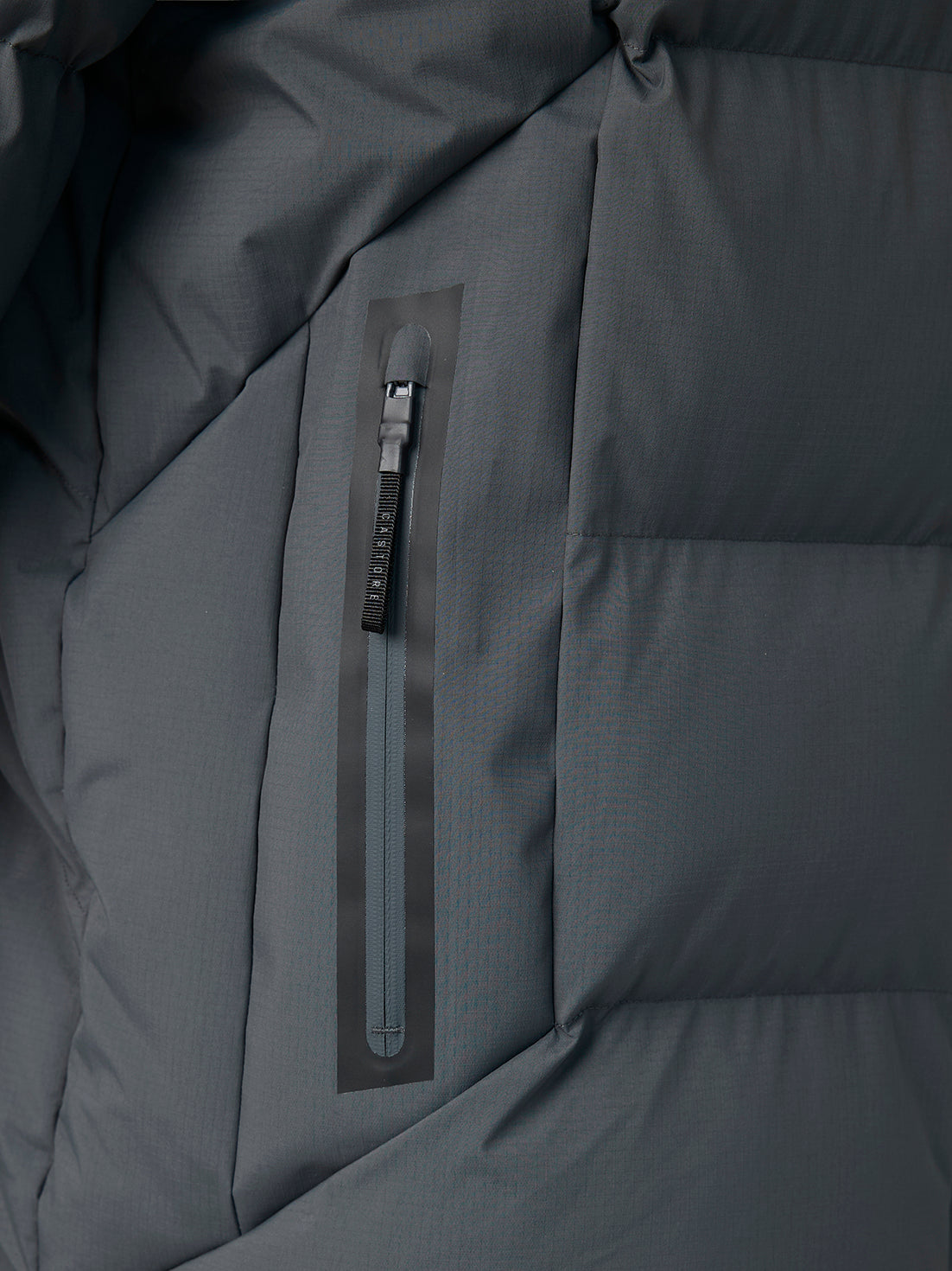 Herren Castore x Paul Smith Langarm-Steppjacke – Anthrazit