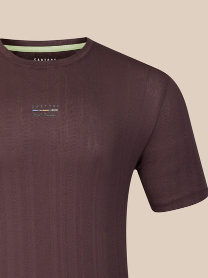 Herren Castore x Paul Smith Kurzarm-T-Shirt – Lila