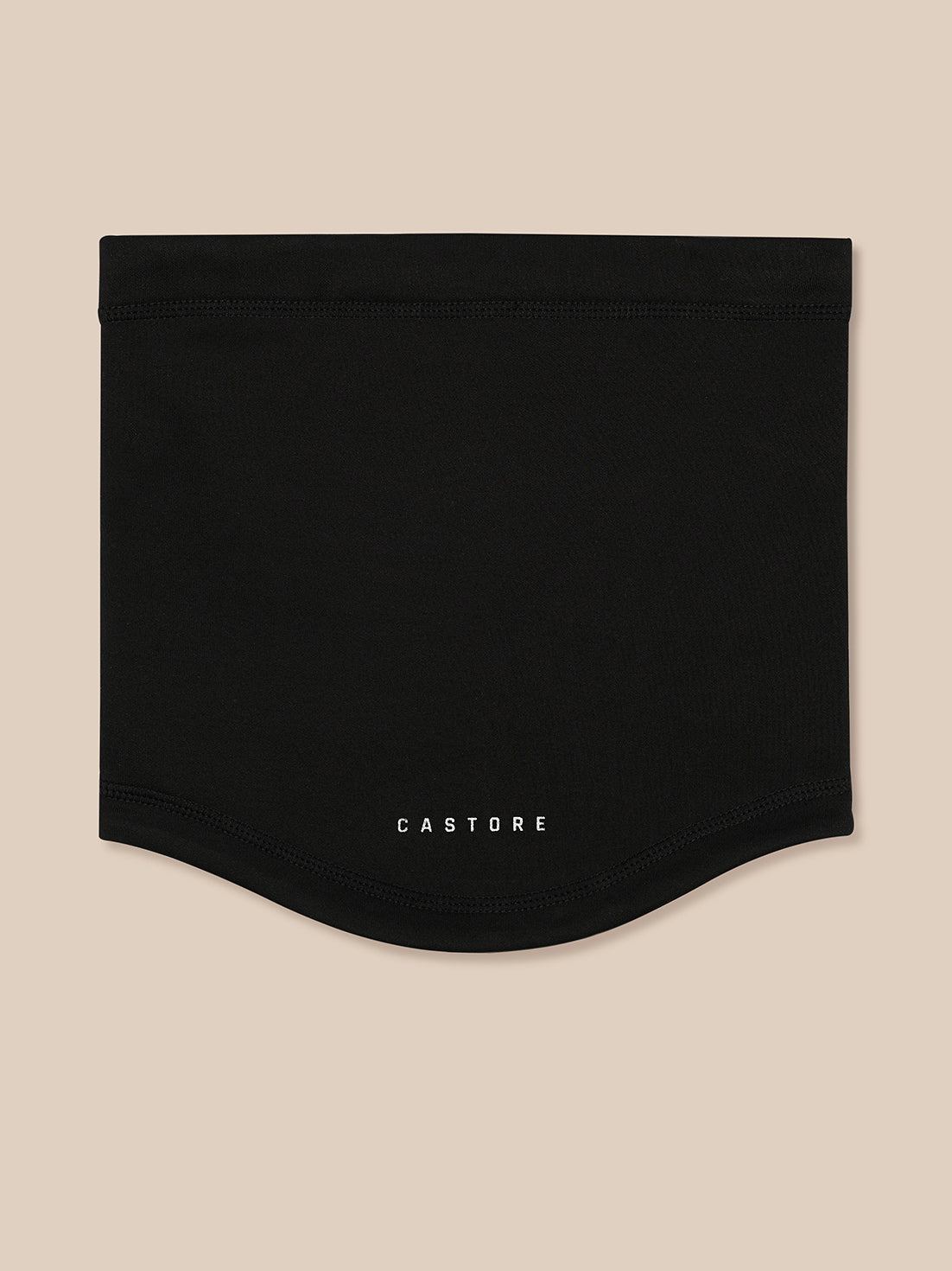Black unisex Core Snood with Castore branding