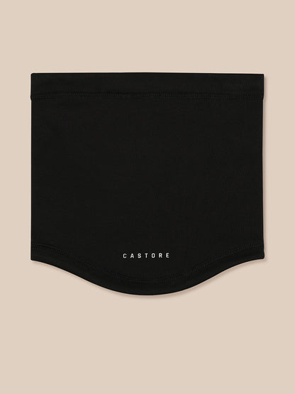 Black unisex Core Snood with Castore branding