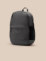 Charcoal Active Backpack featuring Castore logo and front zipper pocket