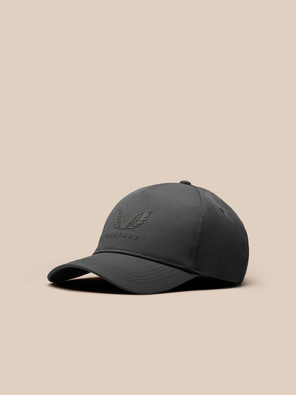 Charcoal Active Cap shown from a front angled view with adjustable back strap and Castore branding.