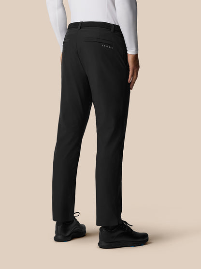 Back view of Golf Pinnacle Trouser 32 Black Alloy featuring back pocket design