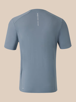 Gray t-shirt on a white background