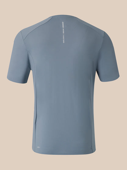 Gray t-shirt on a white background