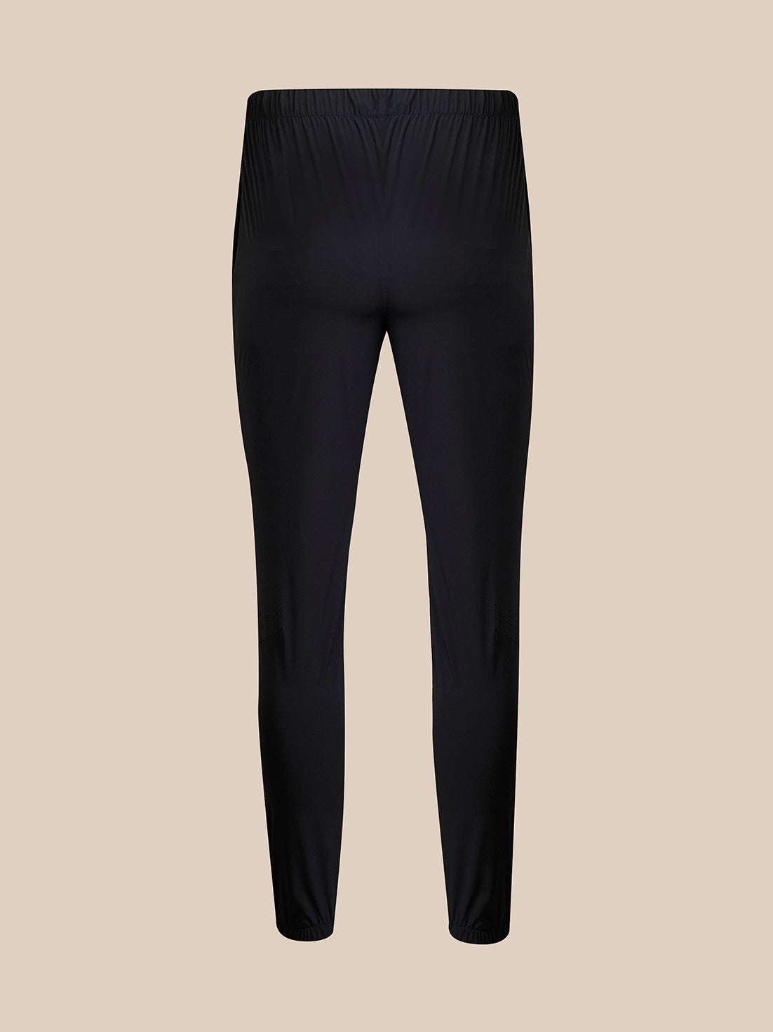 Black leggings on a white background