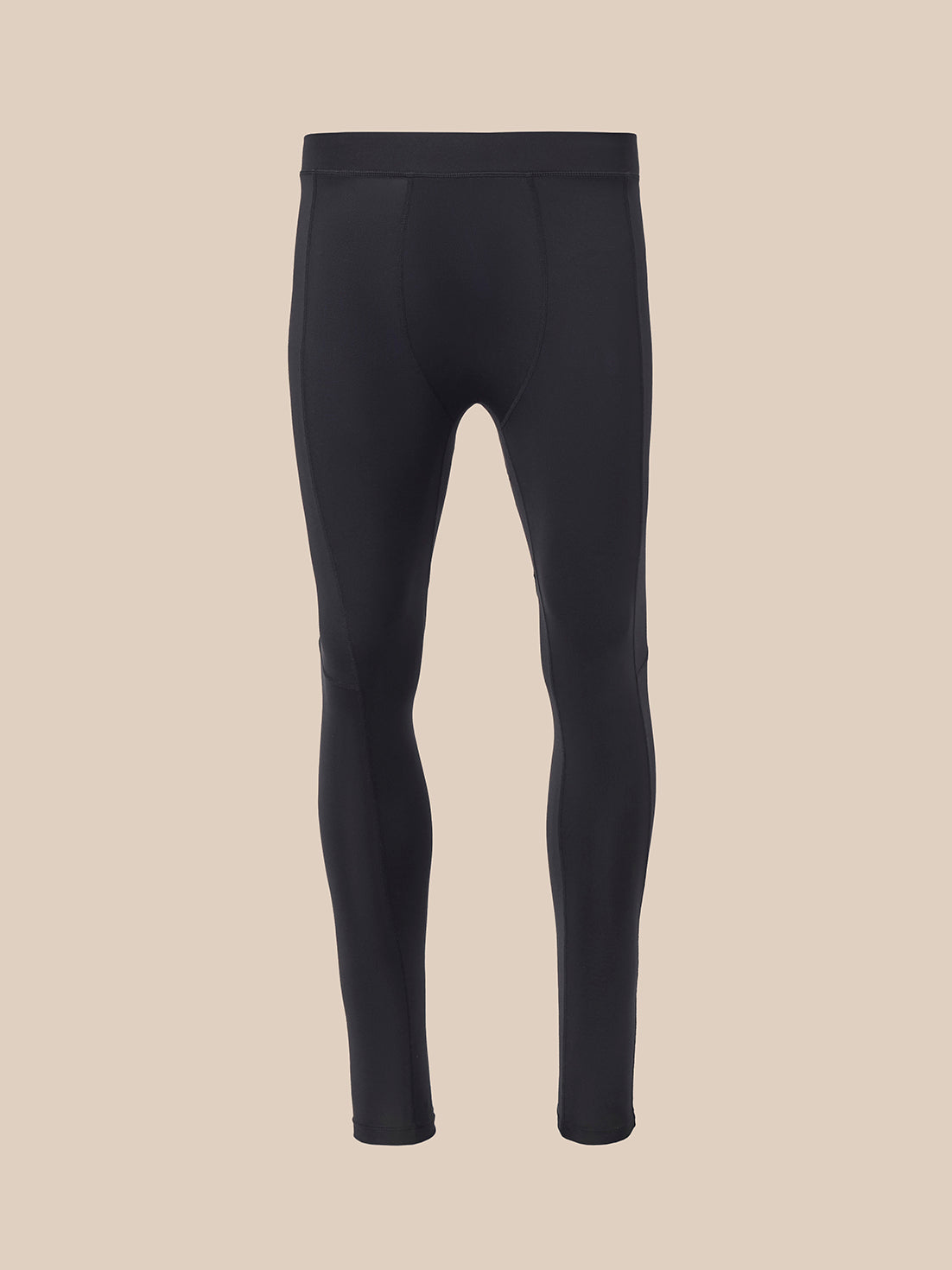 Herren Compression Fit Baselayer Leggings – Schwarz