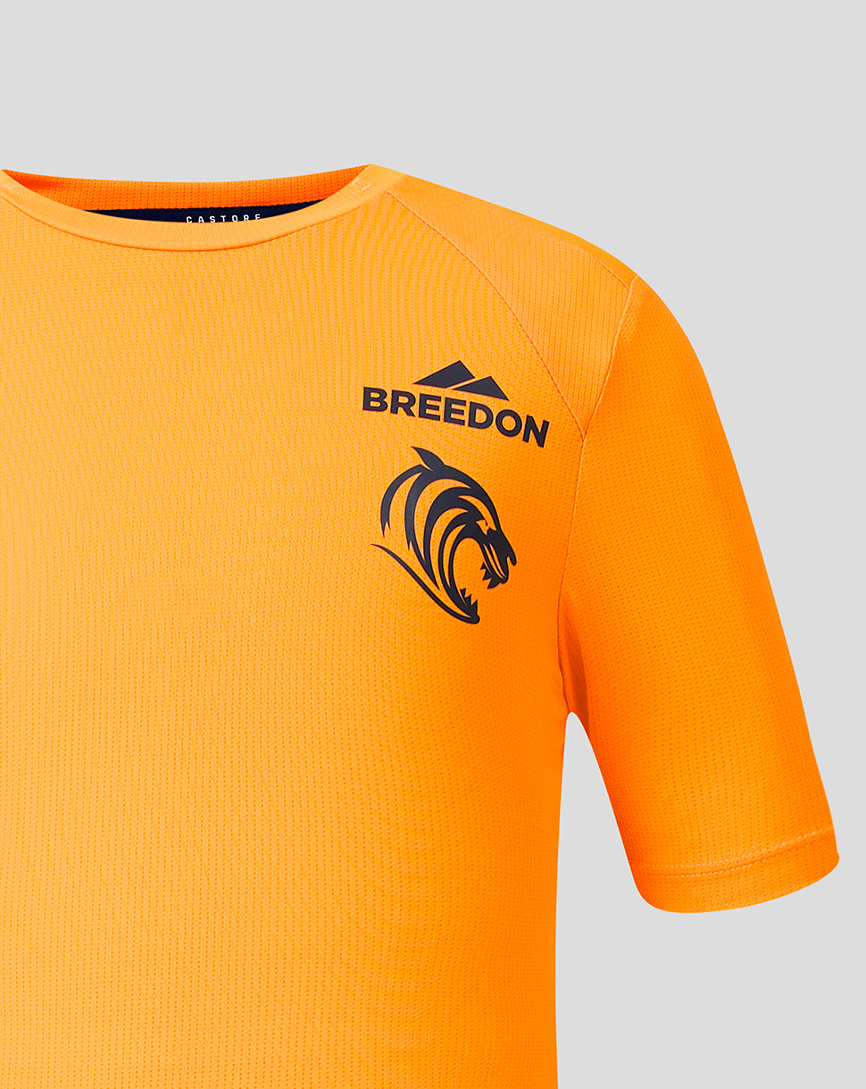 Leicester Tigers Junior 2026/27 Training T-Shirt - Orange