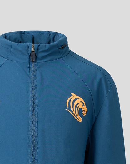 Leicester Tigers Junior 2026/27 Training Packable Hood Shower Jacket