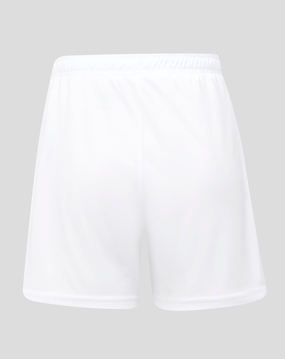 White shorts on a light gray background