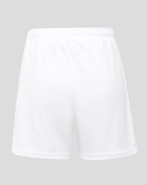 White shorts on a light gray background