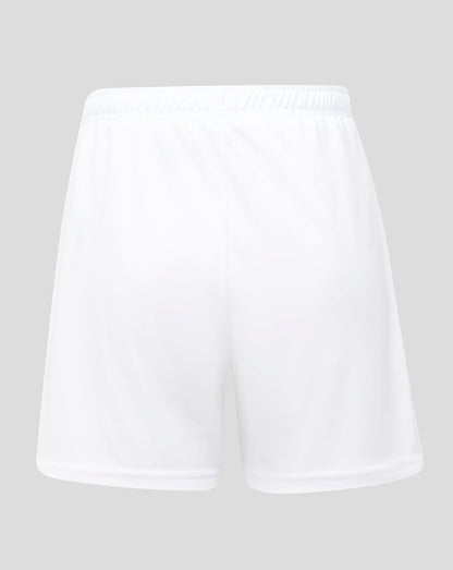 White shorts on a light gray background