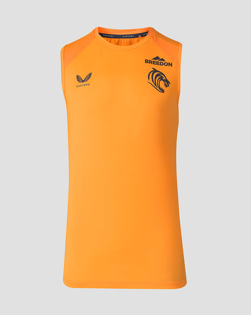 Leicester Tigers Men's 2026/27 Training Vest - Orange