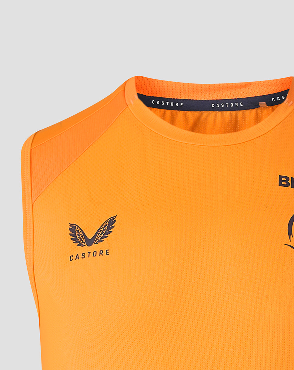 Leicester Tigers Men's 2026/27 Training Vest - Orange