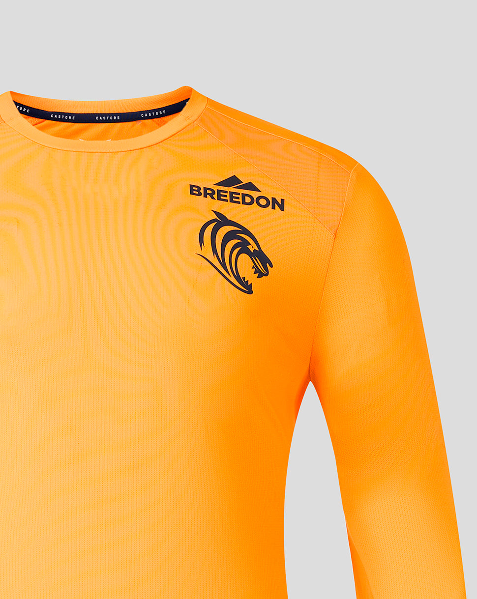 Leicester Tigers Men's 2026/27 Training Long Sleeve Top - Orange