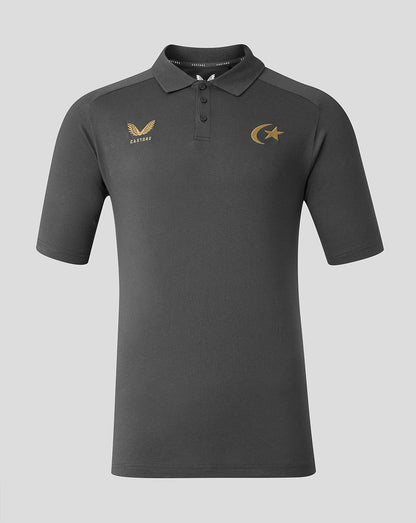 Saracens Herren 2026/27 Travel Poloshirt – Grau
