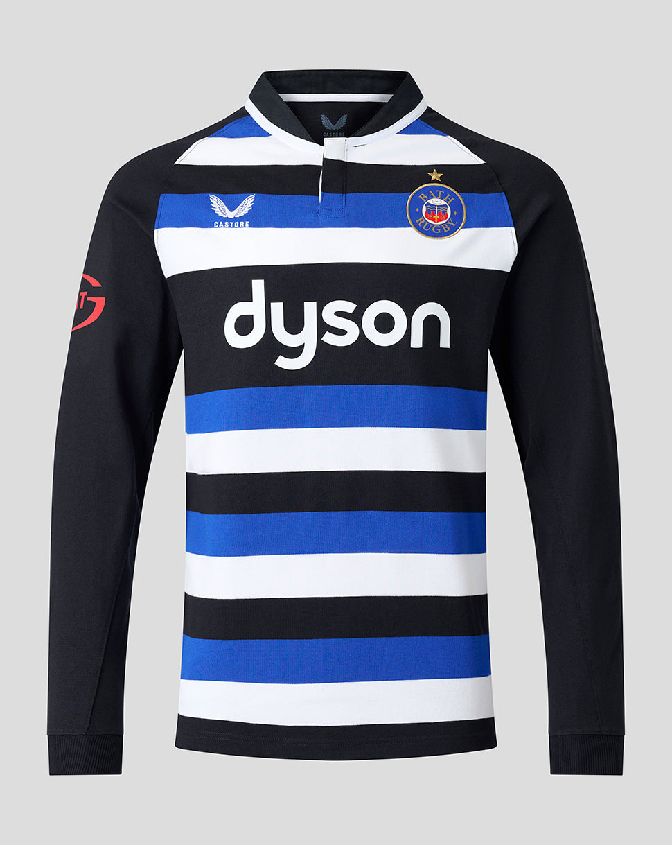 Bath Rugby Herren 2026/27 Home Classic Cotton Langarm-Trikot