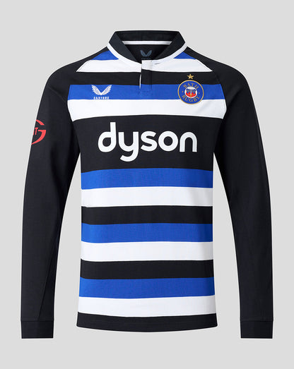 Bath Rugby Herren 2026/27 Home Classic Cotton Langarm-Trikot