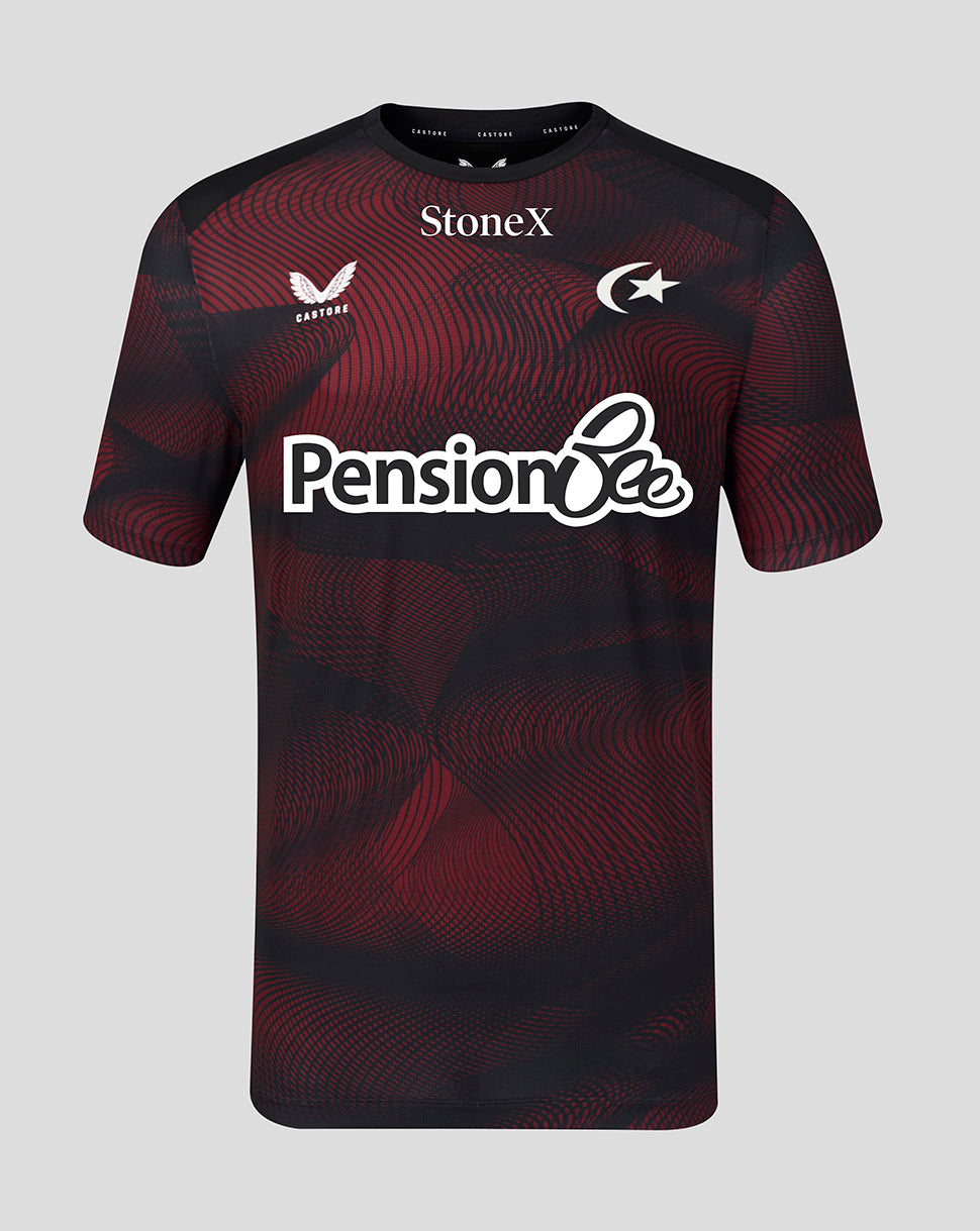 Saracens Herren 2026/27 Matchday T-Shirt – Schwarz