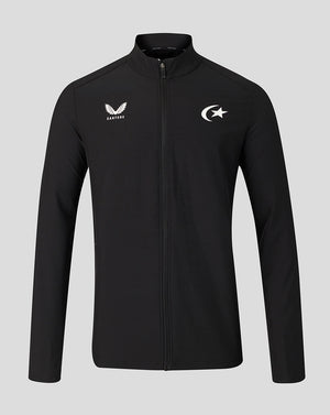 Saracens Mens 2026/27 Matchday Walkout Jacket - Black