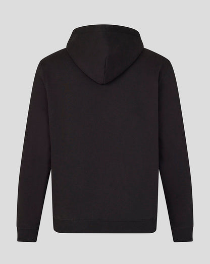 Back view of black unisex Rangers Art of Football Classic Hoodie