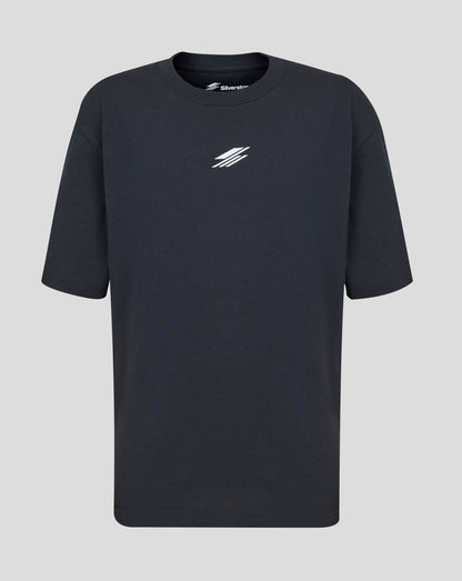 Black polo shirt on a white background