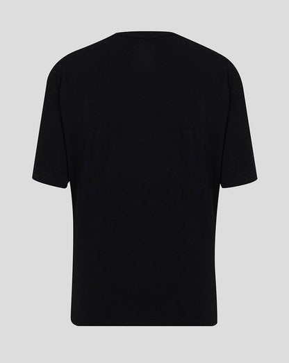 Back view of black Bath Women's 25/26 Travel Short Sleeve T Shirt