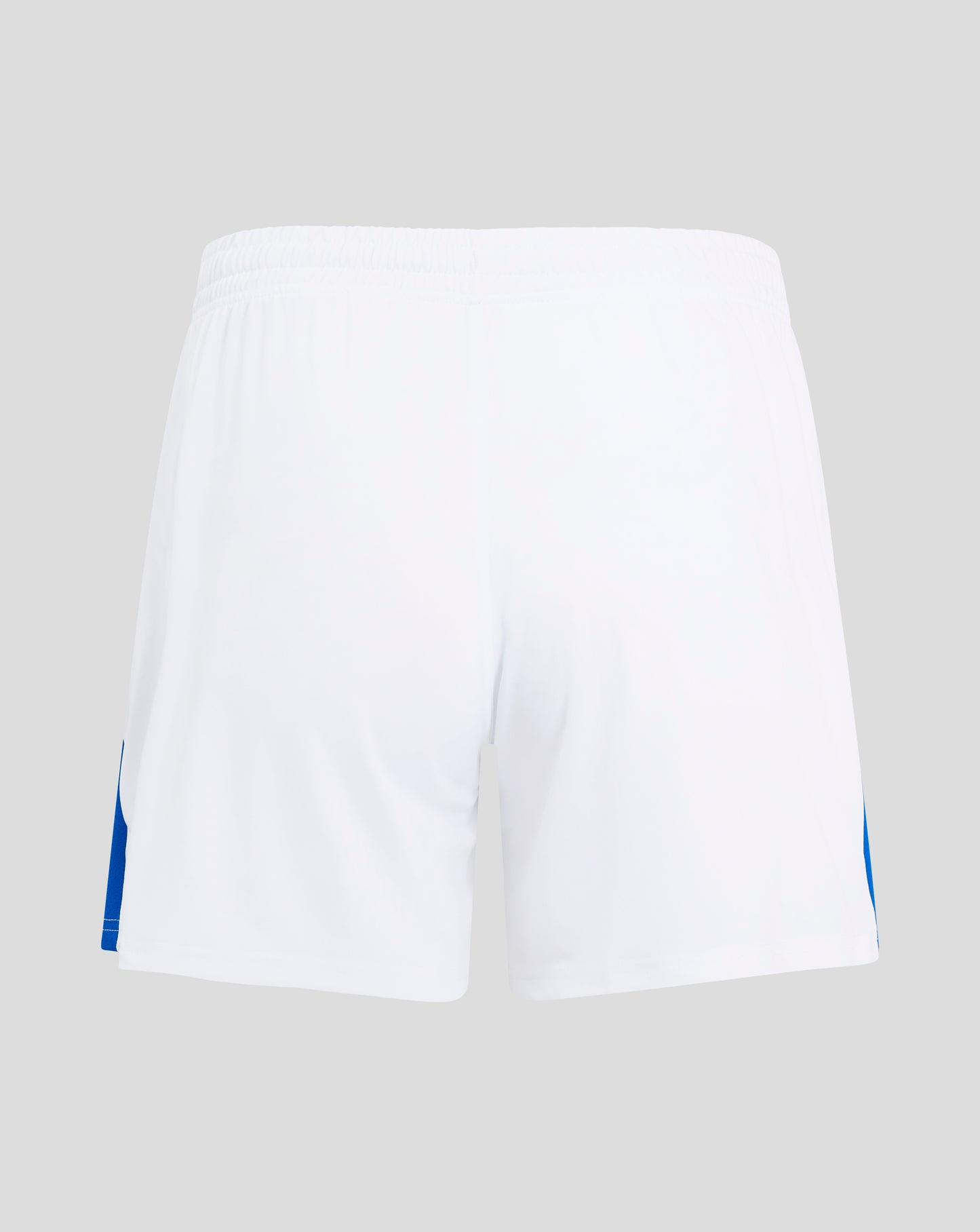 White Rangers Women's 24/25 Home Shorts back view with elastic waistband.
