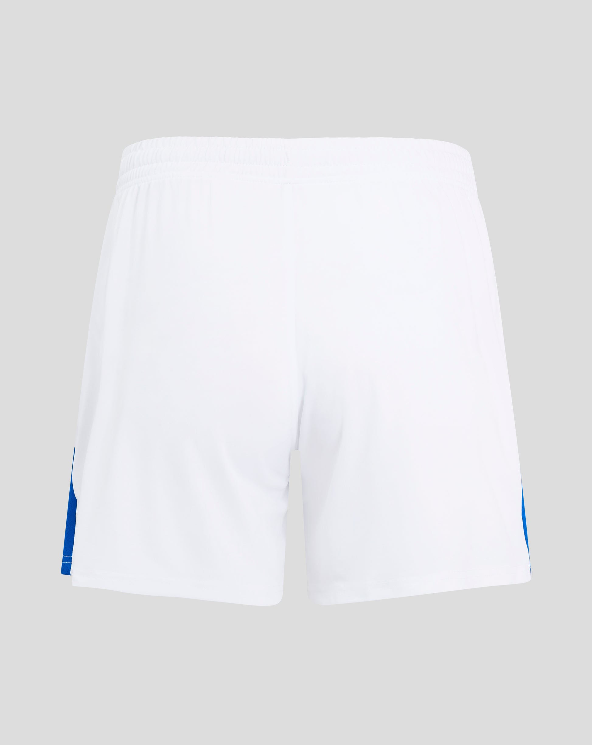 White Rangers Women's 24/25 Home Shorts back view with elastic waistband.