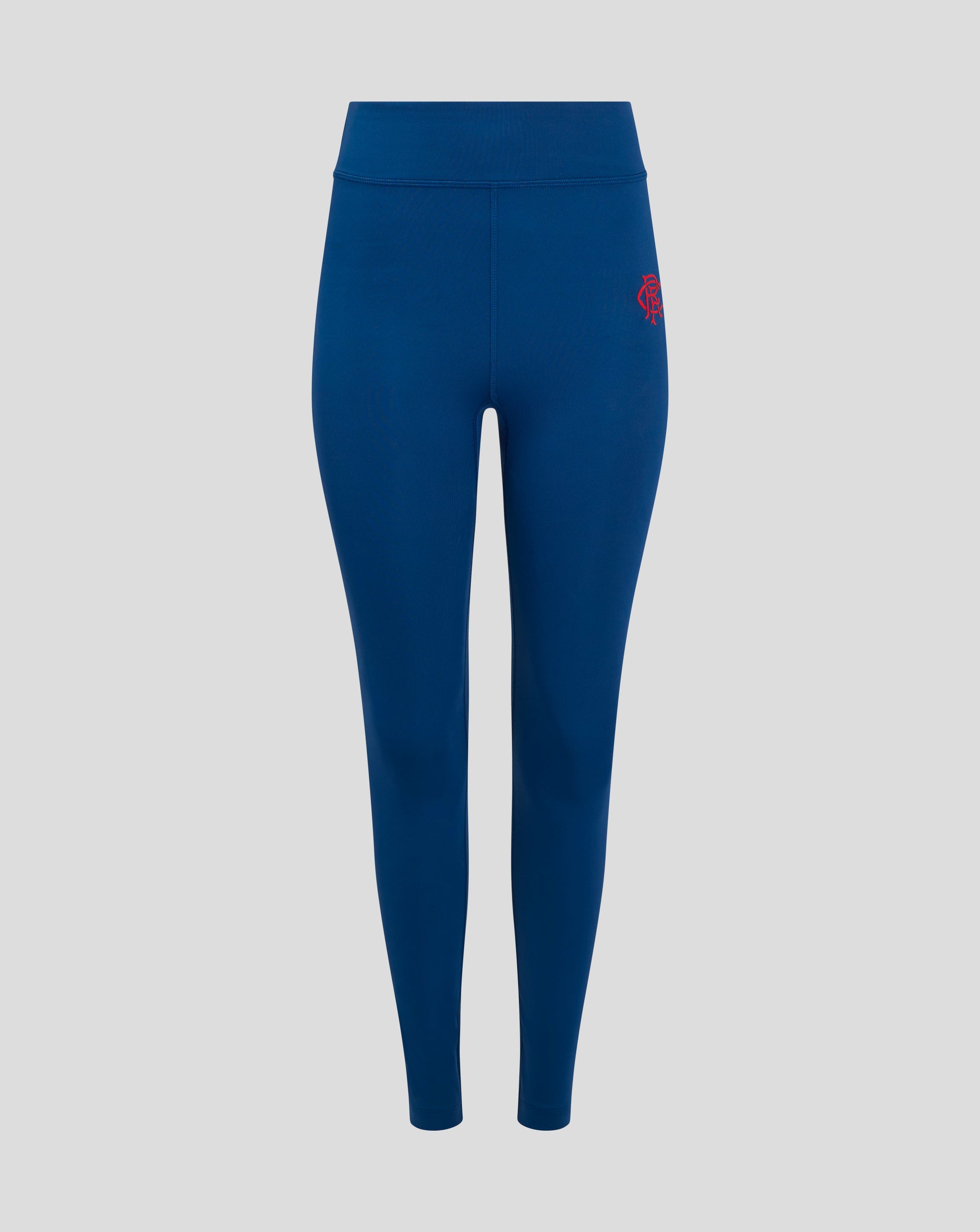 Navy Rangers Women's Core Leggings with a red crest on the thigh