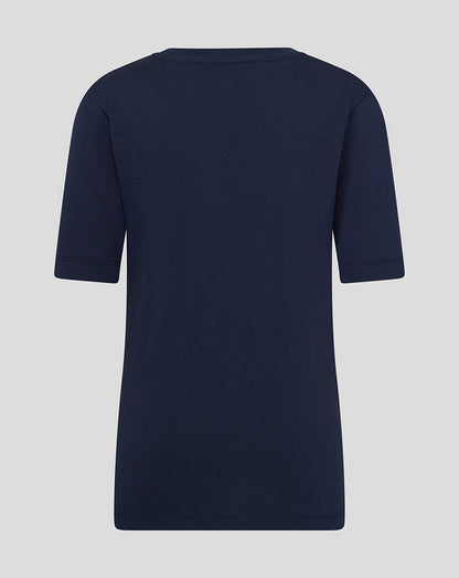 Back view of navy Preston Junior 25/26 Street Sign Tee