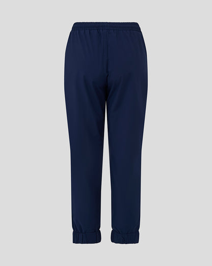 Junior Rugby Contact Pant in peacoat with elastic waistband and cuffs water repellent fabric and mesh lining