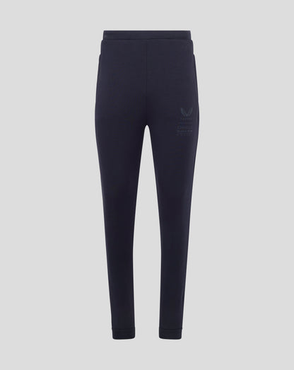 Navy Oracle Red Bull Racing men's jogger Night Sky front view with logo on the thigh