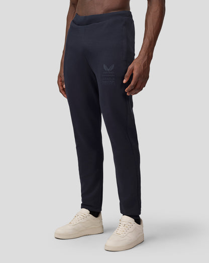 Oracle Red Bull Racing mens jogger in night sky navy with winged crest and branding on thigh