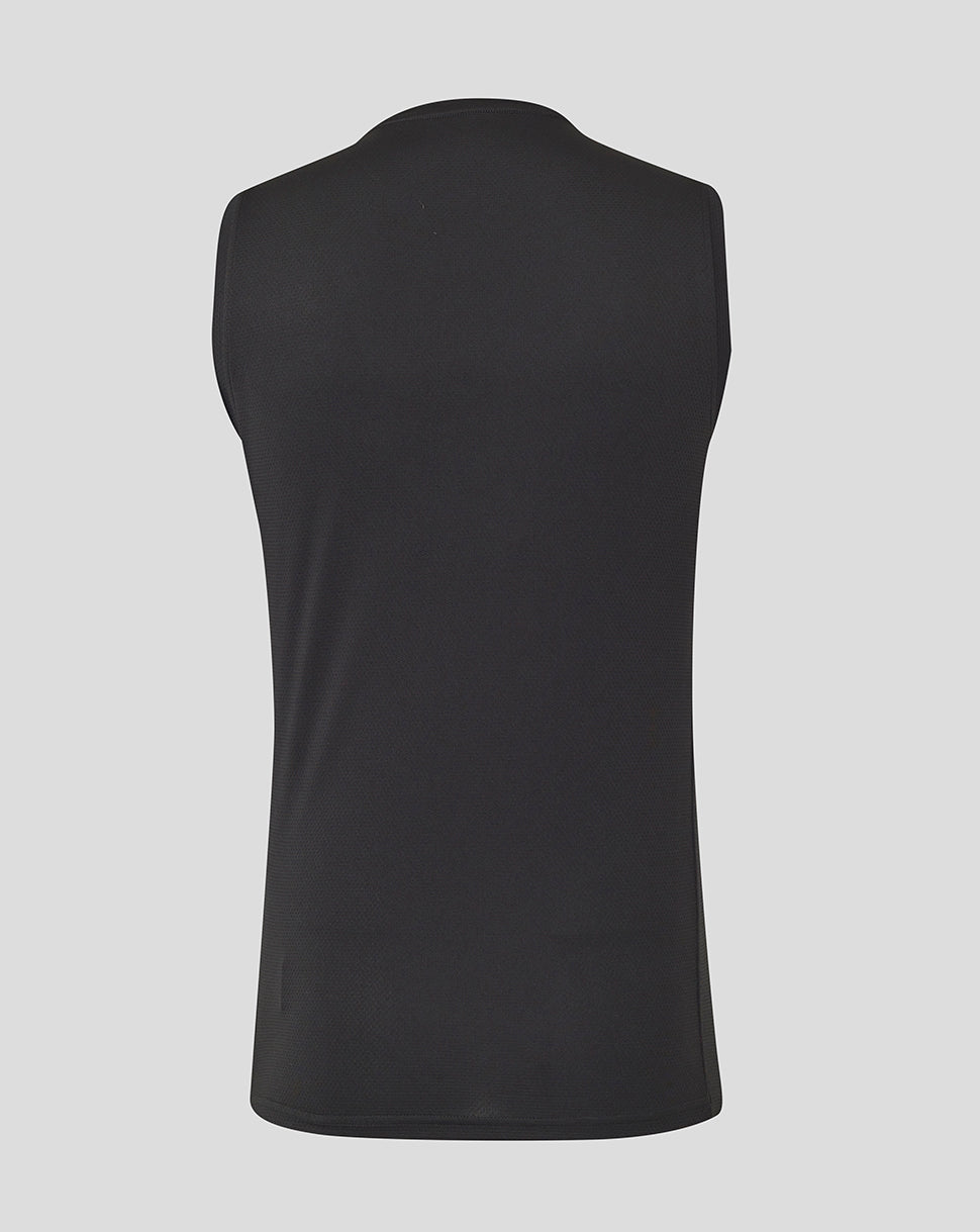 Back view of Bath Men's 25/26 Graphic Pack Sleeveless Tee in black