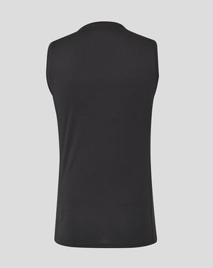 Back view of Bath Men's 25/26 Graphic Pack Sleeveless Tee in black