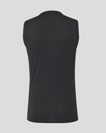 Back view of Bath Men's 25/26 Graphic Pack Sleeveless Tee in black