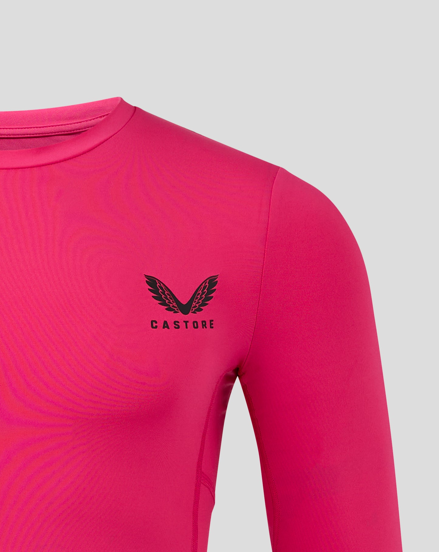 Beetroot Purple baselayer long sleeve top with Castore logo visible on the chest area.